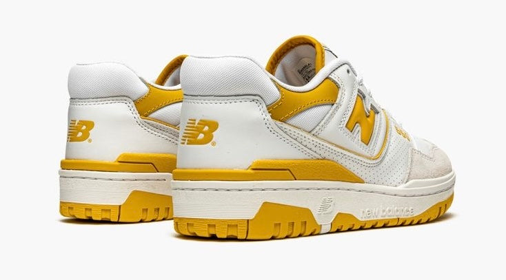 New Balance 550 Sea Salt Varsity Gold