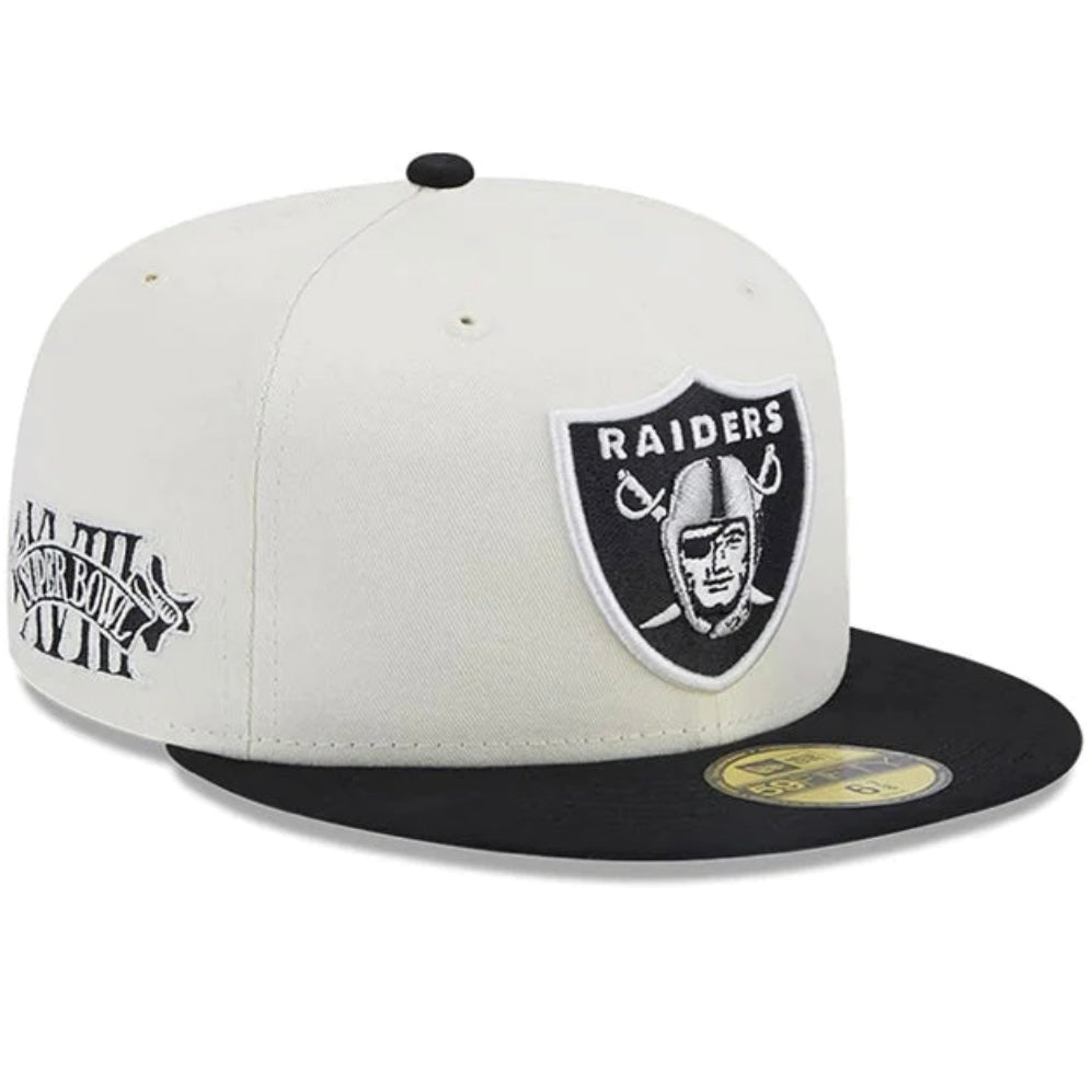 Las Vegas Raiders 59FIFTY
Championships White/Black
Cap