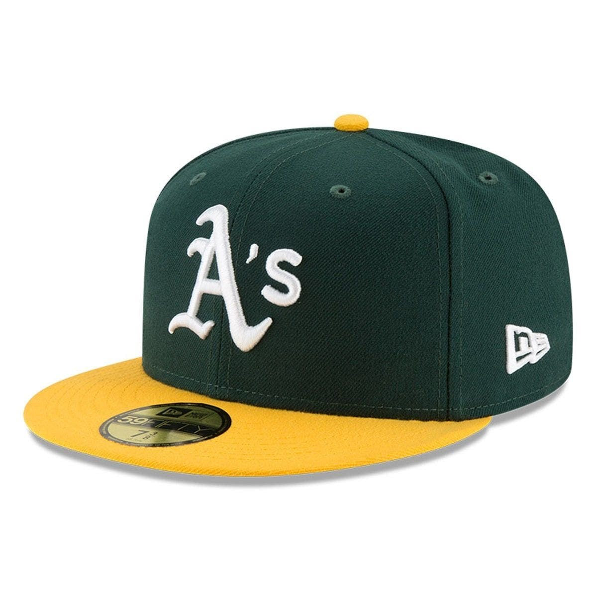 Oakland A's OTC Fitted 'Green Yellow'