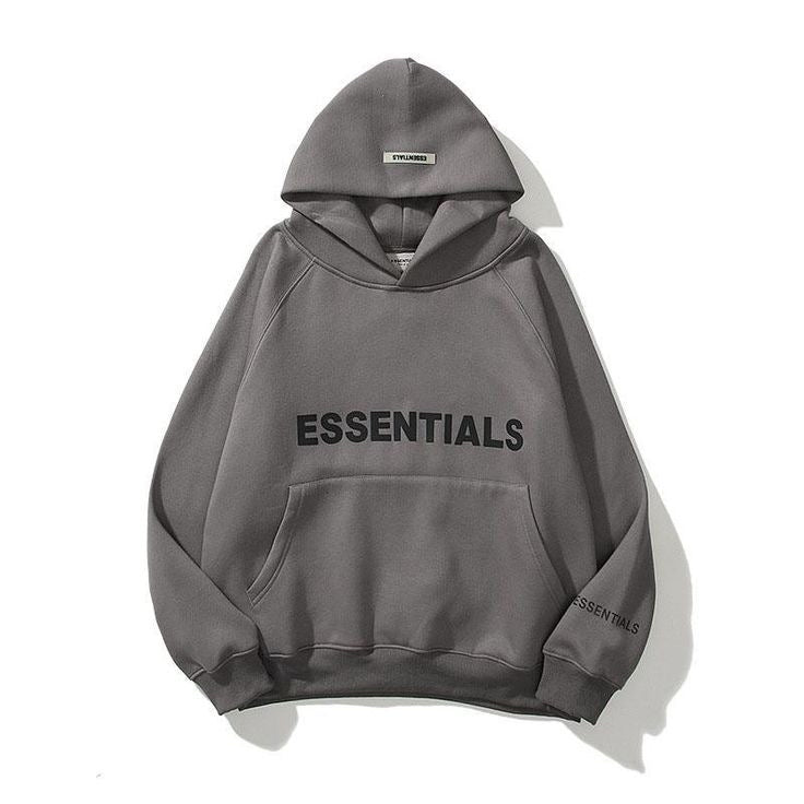 Fear of God Essentials 3D Silicon Applique Pullover Hoodie