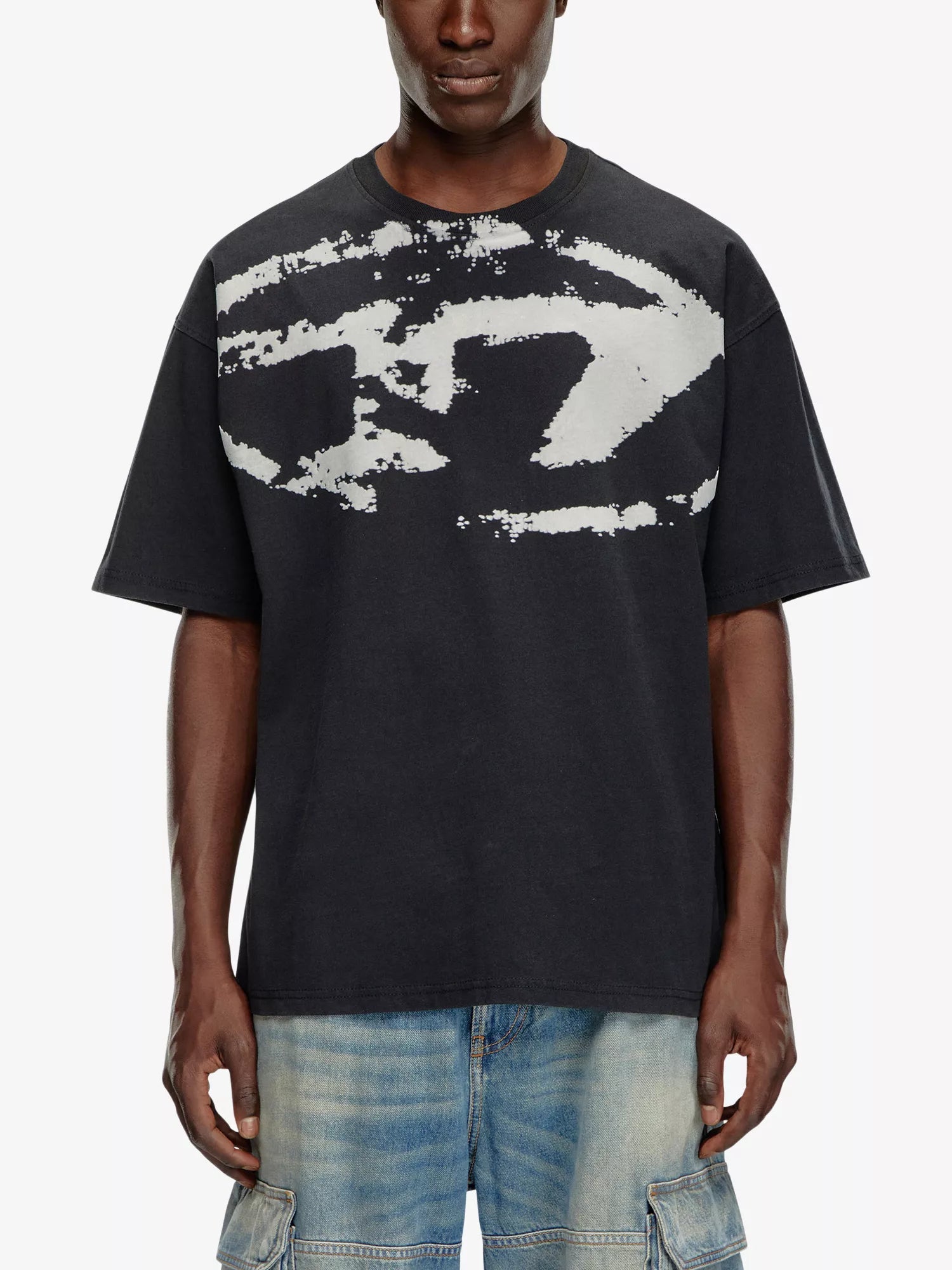 Diesel T-Boxt-N14 Logo-Print T-Shirt Black