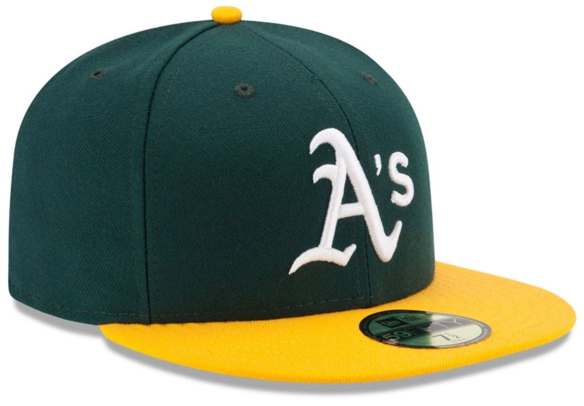 Oakland A's OTC Fitted 'Green Yellow'