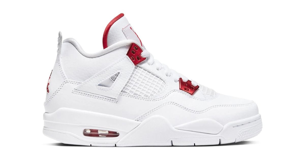 AIR JORDAN RETRO 4 METALLIC RED