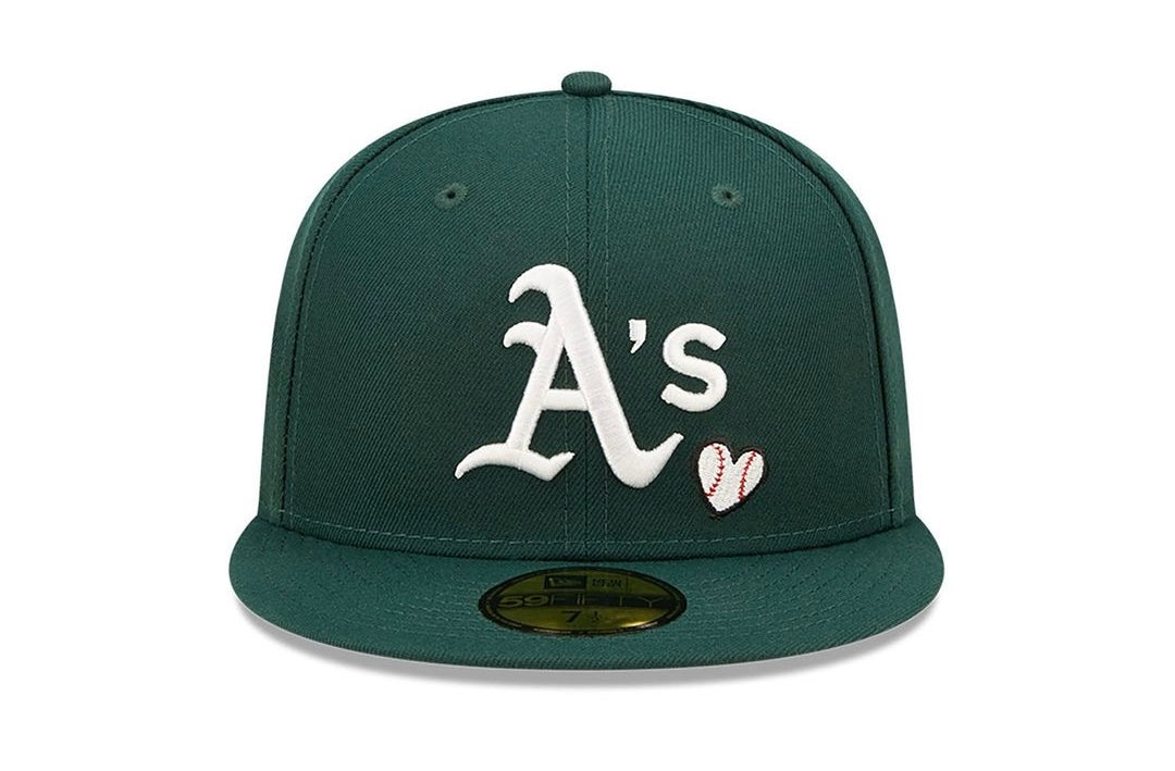 Oakland Athletics Team Heart